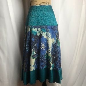 NWT Oilily Floral Circle Skirt